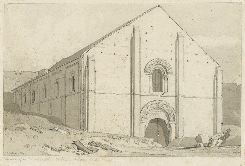 Crayon et lavis sur papier. 23,1 x 34,1 cm. caen, Musée de Normandie, inv. 2017.3.1