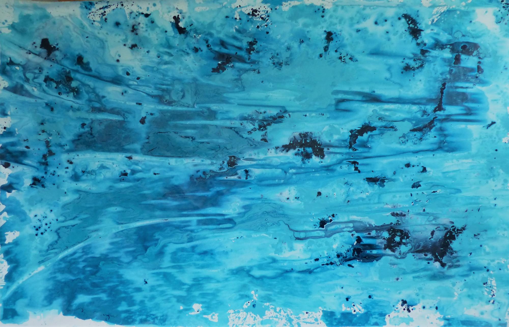 Violaine Vieillefond, toile d'eau