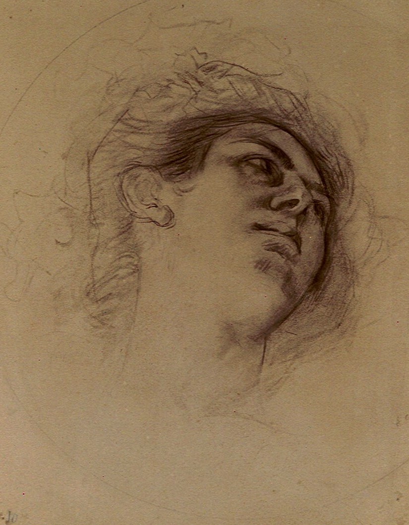 Crebassa, tête de femme