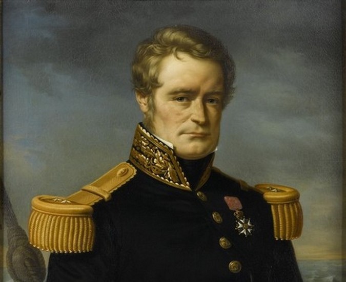 Portrait de Dumont d'Urville par le peintre Jérôme CARTELLIER (1813-1892). droits de la photographie : © RMN-Grand Palais (Château de Versailles) / Gérard Blot