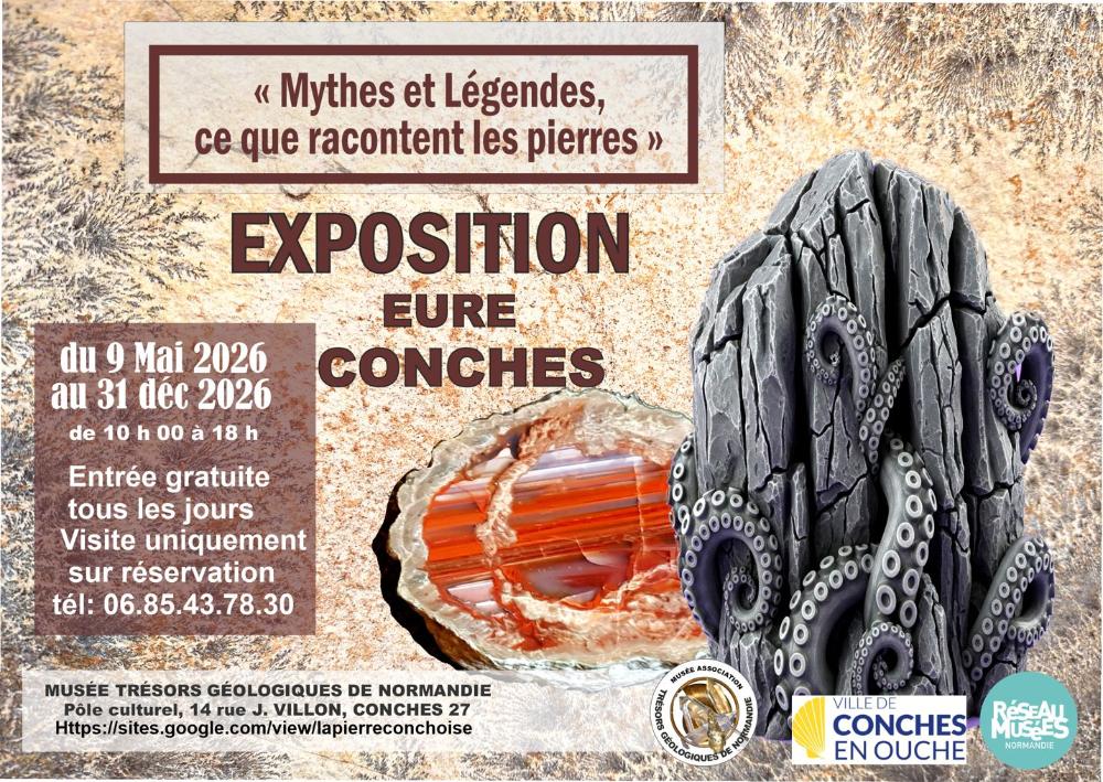 EXPOSITION "MYTHES ET LÉGENDES, CE QUE RACONTENT LES PIERRES"