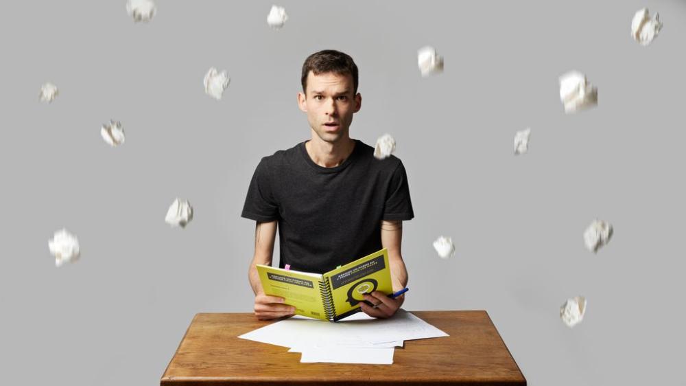 Spectacle "Que le texte" par Alexandre Sepré