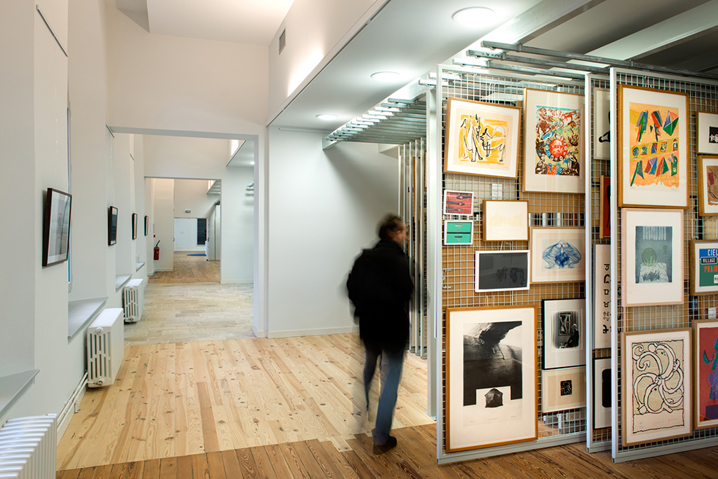 L'Artothèque, Espaces d'art contemporain