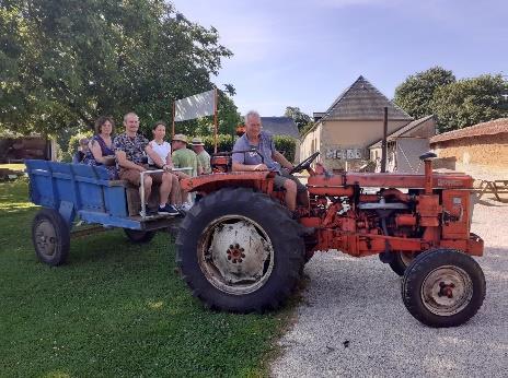 Balade en tracteur vintage
