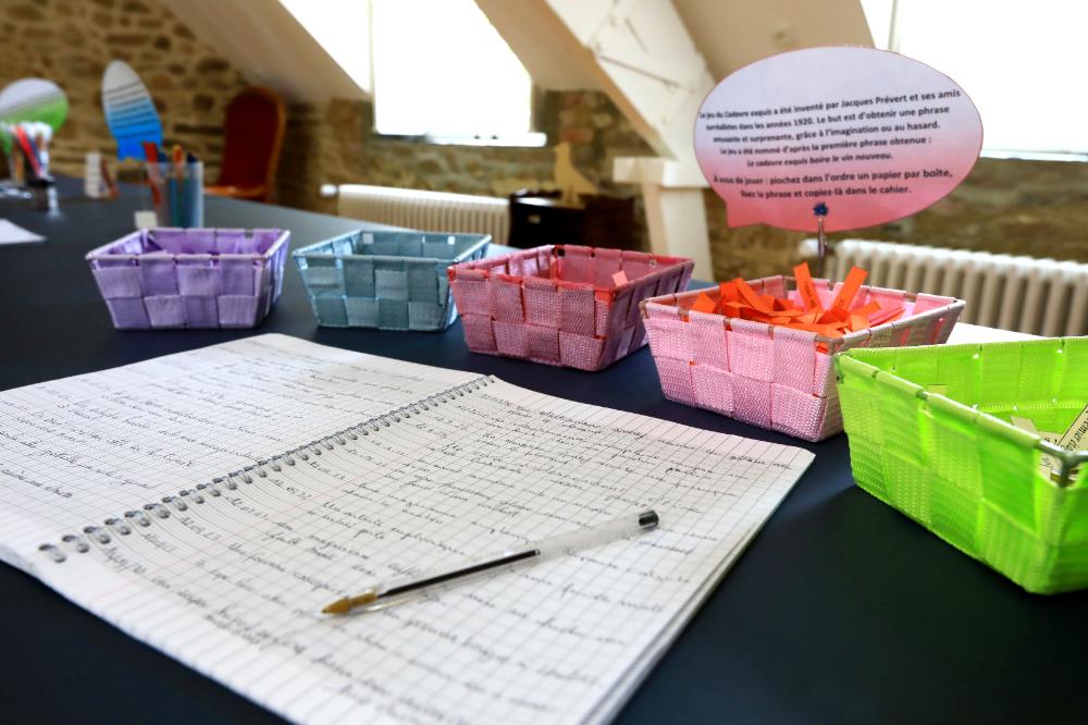 Atelier famille "Cadavre exquis"