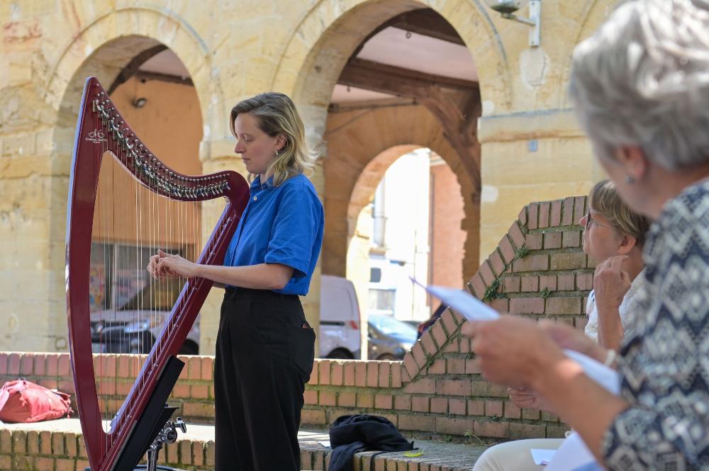 Récital à la harpe