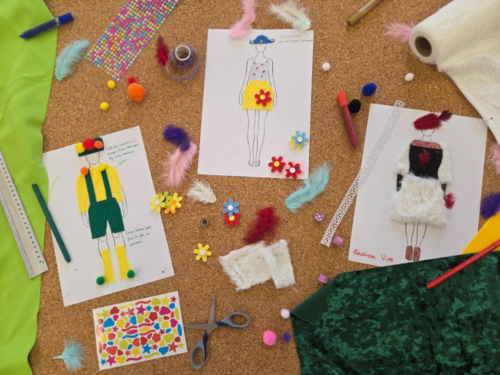 Dans l'atelier du styliste - version Halloween