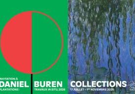 Exposition « Invitation à Daniel Buren. "Plantations" : travaux "in situ", 2026 / Collections »