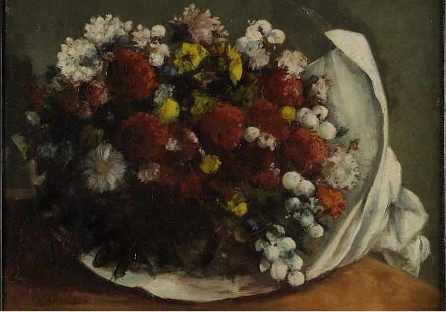 Gustave Courbet, Bouquet de fleurs