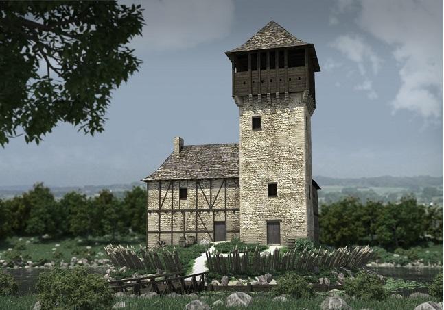 Le château au Moyen-âge