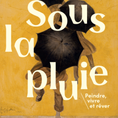 Sous la pluie, peindre, vivre et rêver