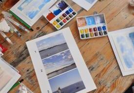 Initiation à l'aquarelle avec Emma de Morel