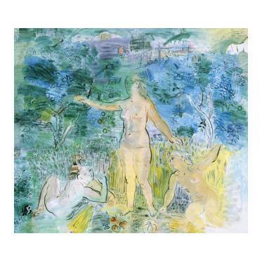 "Le Cours de la Seine" Raoul Dufy