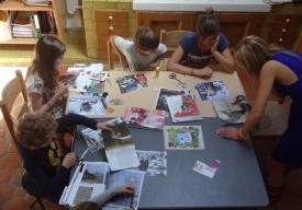 Atelier créatif "Collage postal"