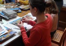 Atelier famille"Collage postal"