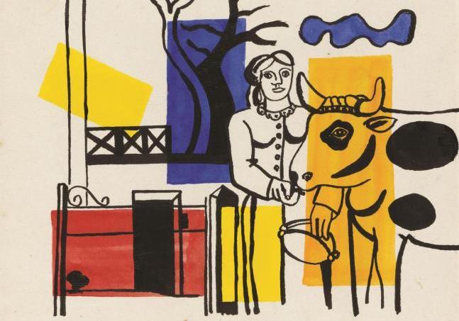 Affiche Fernand Léger, retour à la terre