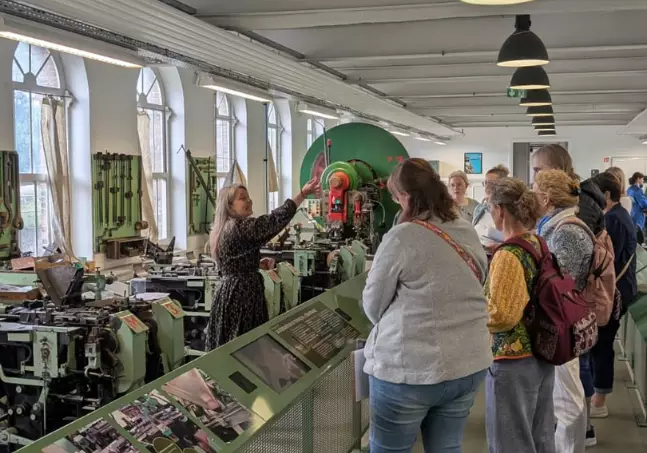 La visite des ateliers Bohin