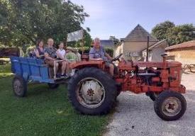 Balade en tracteur vintage