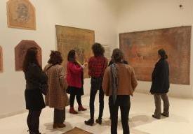 Visite guidée de l'expo "Bruno Dufour-Coppolani, La profondeur des surfaces"