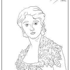 Coloriage à imprimer - Carolus Duran