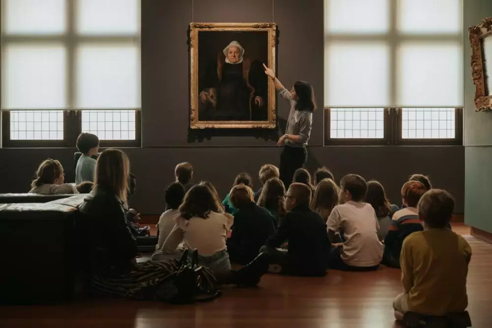 Visite commentée © Cécile Shuhmann, MBA Caen